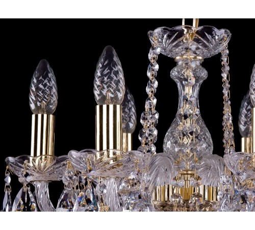 Подвесная люстра Bohemia Ivele Crystal 1402/6/141/G 1402