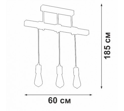 Подвесной светильник Vitaluce V2860-1/3PL V2860