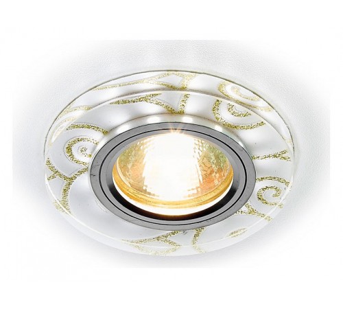 Встраиваемый светильник Ambrella Light S231 WH/G Led S231