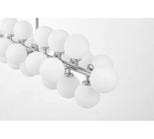 Люстра на штанге LUMINA DECO LDP 6033-24 CHR MARSIADA
