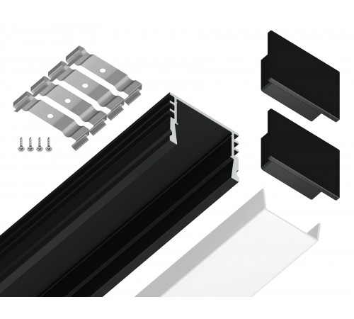 Профиль накладной Ambrella Light GP1750BK GP