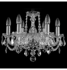Подвесная люстра Bohemia Ivele Crystal 1402/6/141/Ni/Leafs 1402
