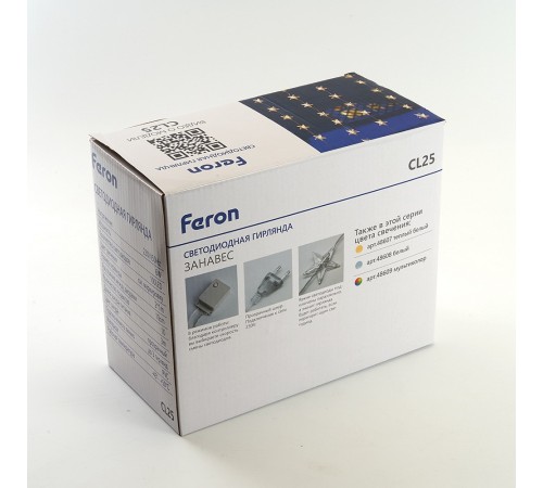 Занавес световой Feron 48607 CL25