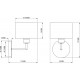 Бра Moderli V2730-1W Room