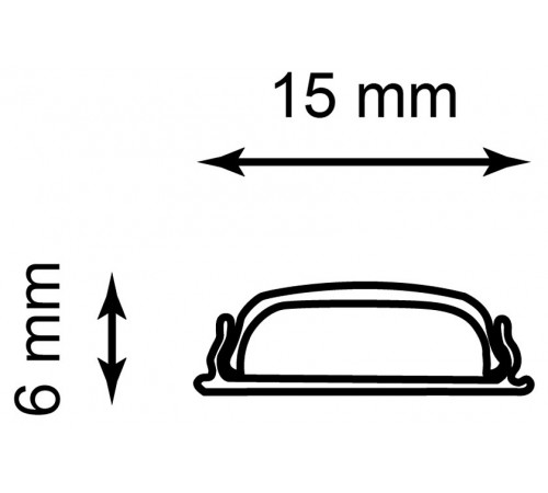 Короб накладной гибкий Feron 10361 CAB264