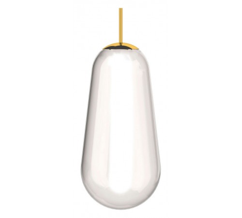 Плафон стеклянный Nowodvorski 8532 Cameleon PEAR L TR/G