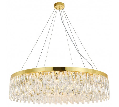 Подвесная люстра Indigo 12029/18P Gold Anna