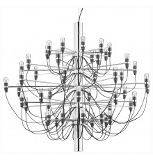 Подвесная люстра Loft it 10196/1000 Chrome Gino