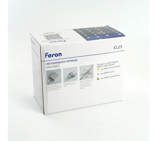 Занавес световой Feron 48608 CL25