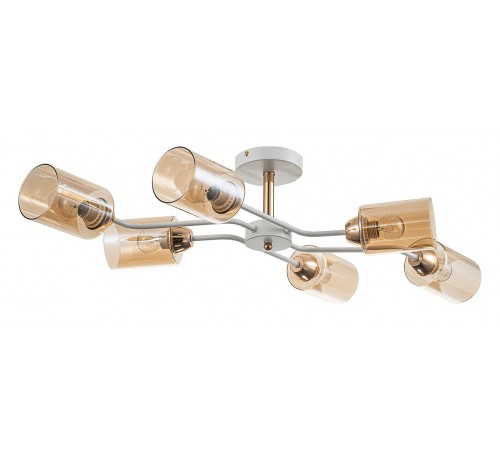 Люстра на штанге Escada 1131/6P White/Gold Vertigo