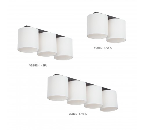 Накладной светильник Vitaluce V2882-1/2PL V2882
