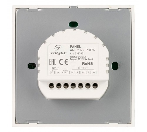 Панель-регулятора цвета RGBW сенсорный накладной Arlight 032360 COMFORT