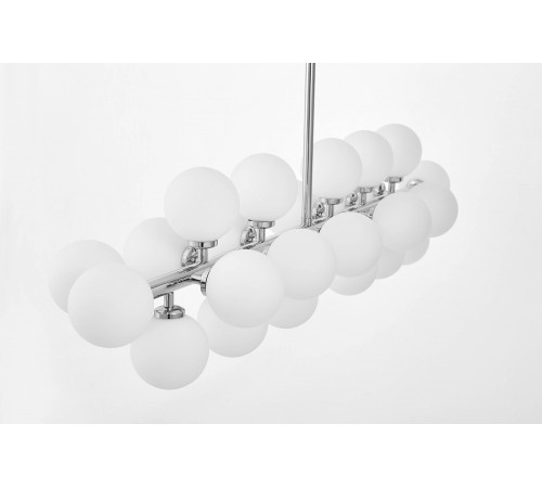 Люстра на штанге LUMINA DECO LDP 6033-24 CHR MARSIADA