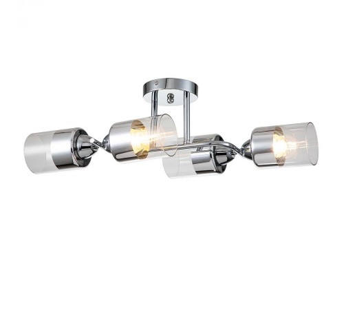 Люстра на штанге Escada 1110/4P Chrome Bungarus