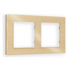 Рамка на 2 поста Ambrella Volt AF550302 Platos Металл