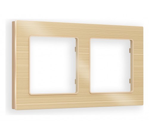 Рамка на 2 поста Ambrella Volt AF550302 Platos Металл