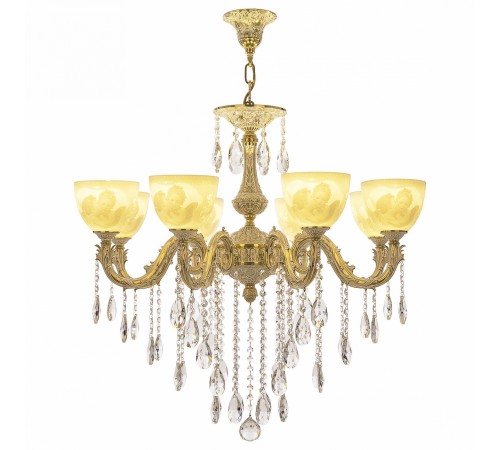 Подвесная люстра Bohemia Ivele Crystal 71101/8/250 B GW P1 U Angel 7101
