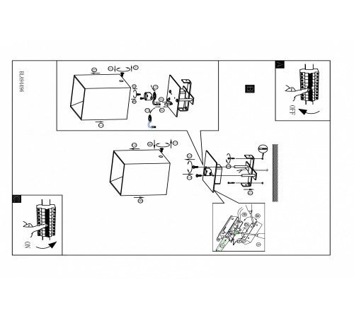 Накладной светильник Eglo 94498 Polasso