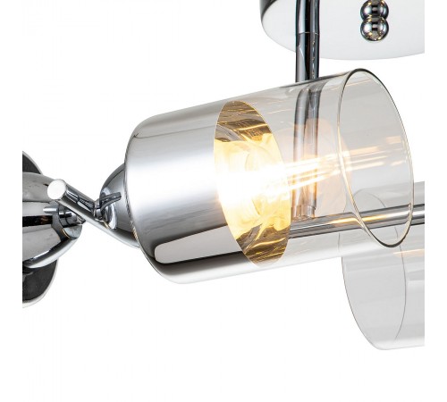 Люстра на штанге Escada 1110/4P Chrome Bungarus