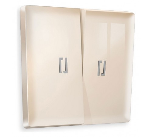 Клавиши для выключателя двухклавишного c подсветкой Ambrella Volt AP3040 Quant