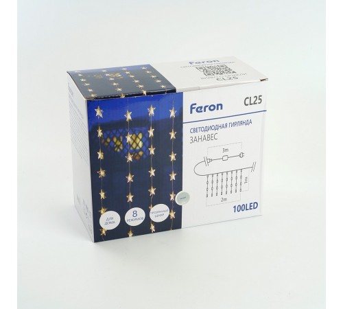 Занавес световой Feron 48608 CL25