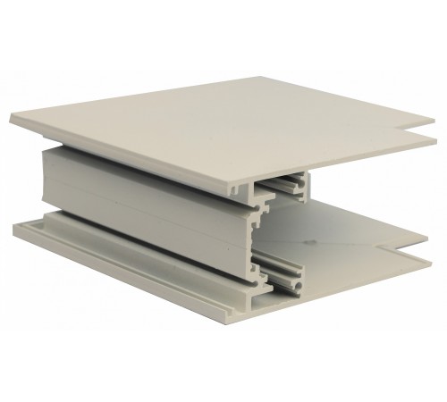 Соединитель угловой L-образный для треков накладных Uniel UL-00008732 UBX-MS22