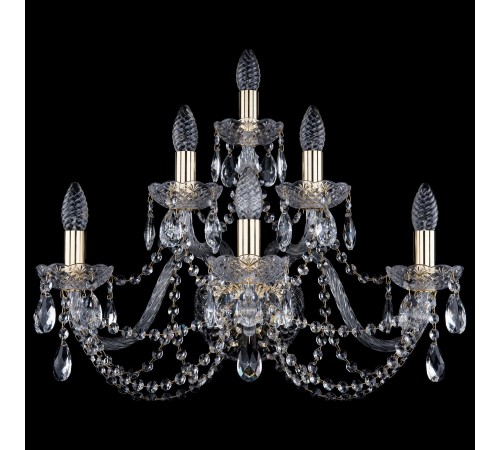 Бра Bohemia Art Classic 10.11.3+2+1.240.Gd.Sp 11.11