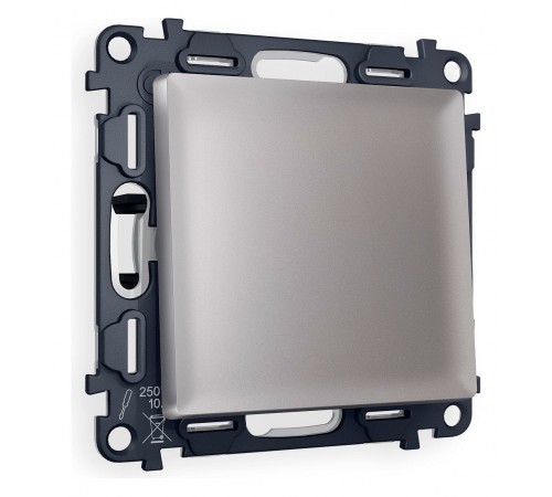 Выключатель одноклавишный без рамки Ambrella Volt MA501010 Quant