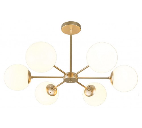 Люстра на штанге Escada 2110/6P Gold ETHEREAL