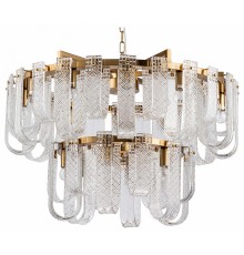 Подвесная люстра Indigo 12027/18P Brass Brina