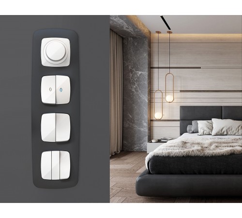 Накладка для диммера Ambrella Volt OP1255 Quant