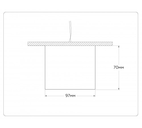Накладной светильник Ambrella Light TN52887 TN