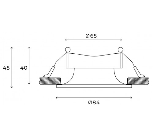 Встраиваемый светильник Hesby Lighting HSBL_0109 Envision
