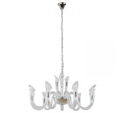 Подвесная люстра Newport 3653+9/С nickel LILIA