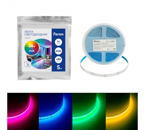 Лента светодиодная Feron 48946 LS531