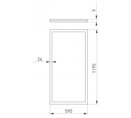 Светильник для потолка Армстронг Arlight 043580 INTENSO