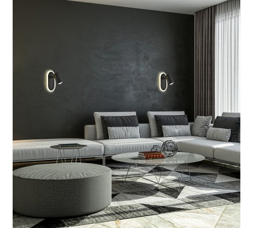 Бра Escada 10222/2LED Black Omega