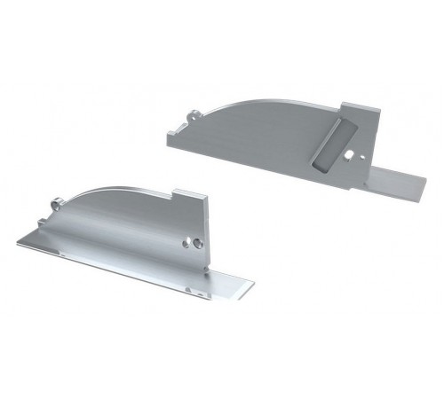 Заглушка для профиля с отверстием левая Arlight 026791 ALM