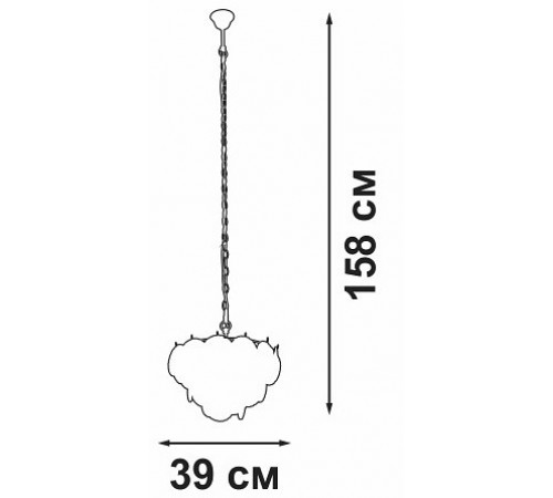 Подвесная люстра Vitaluce V5315-9/5 V5315