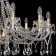 Подвесная люстра Bohemia Ivele Crystal 1413/12/360/G 1413