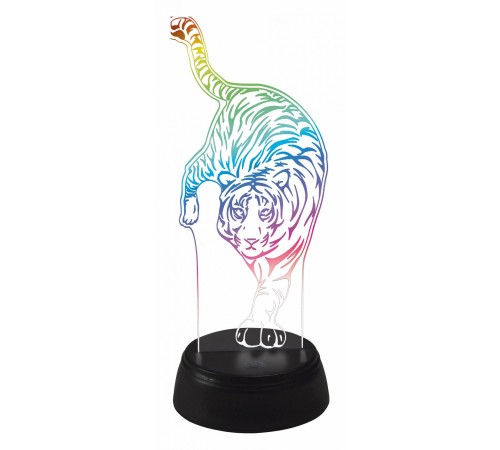 Зверь декоративный ULI-M506 RGB/3AA TIGER/BLACK UL-00008401