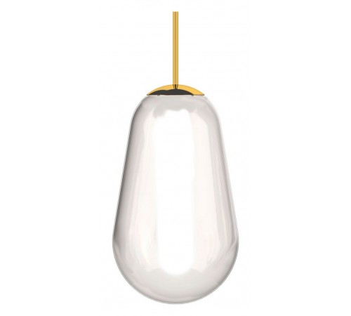 Плафон стеклянный Nowodvorski 8533 Cameleon PEAR M TR/G