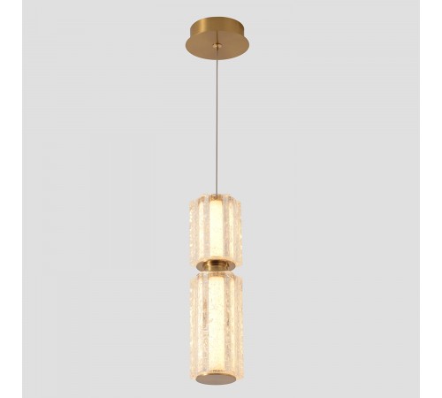 Светильник подвесной Crystal Lux ANTIQUE SP23W LED BRASS