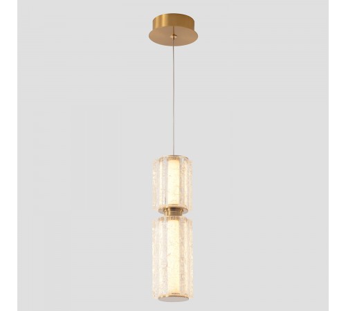 Светильник подвесной Crystal Lux ANTIQUE SP23W LED BRASS