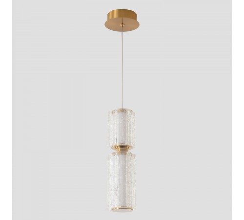 Светильник подвесной Crystal Lux ANTIQUE SP23W LED BRASS