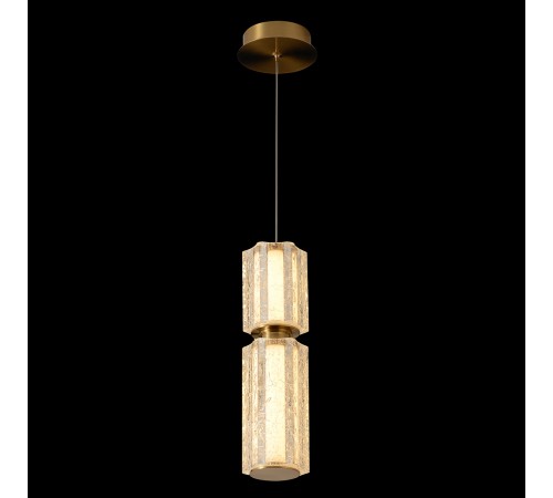 Светильник подвесной Crystal Lux ANTIQUE SP23W LED BRASS
