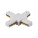 Соединитель X-образный (однофазный) Crystal Lux CLT 0.211 04 WH