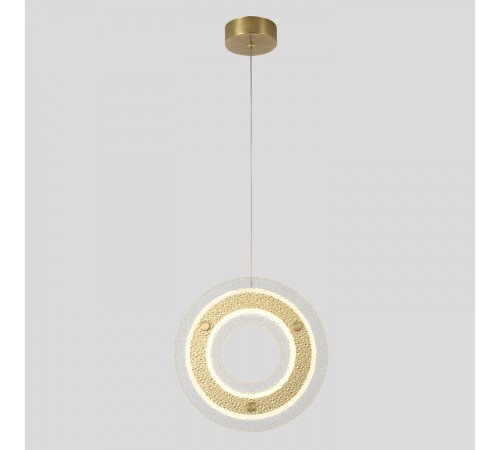 Светильник подвесной Crystal Lux DIEGO SP25W LED BRASS