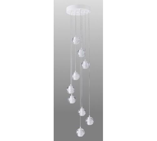 Светильник подвесной Crystal Lux GASPAR SP9 D300 WHITE