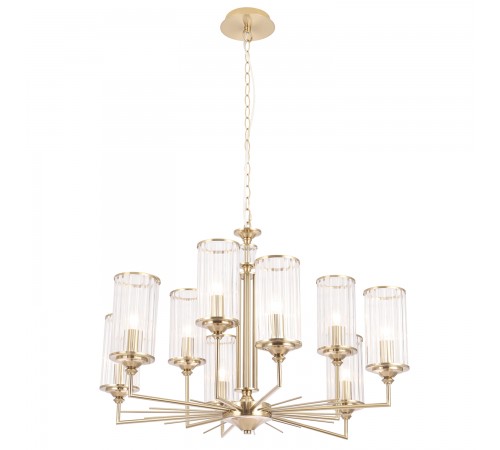 Люстра Crystal Lux GLORIA SP9 BRASS